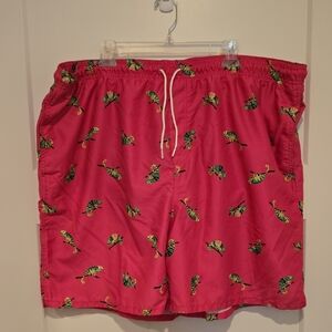 Old Navy Vibrant Pink Swim Trunks